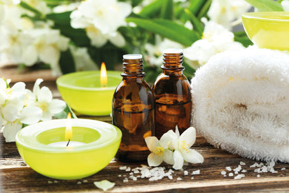 Le cavalier : les bougies de massage