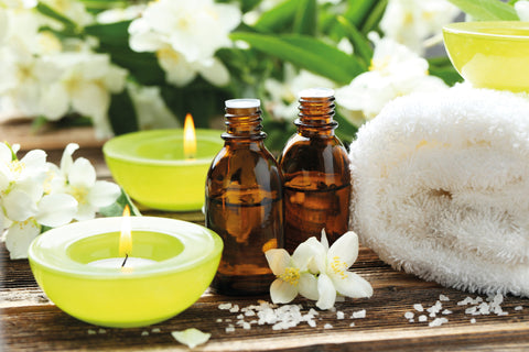 Le cavalier : les bougies de massage