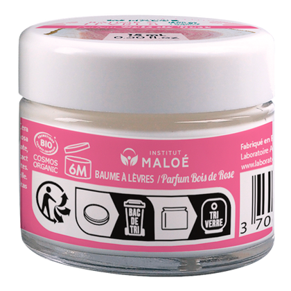 BAUME À LÈVRES PARFUM BOIS DE ROSE - INSTITUT MALOÉ