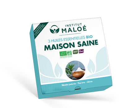 COFFRET LES ESSENTIELLES MAISON SAINE BIO - INSTITUT MALOÉ