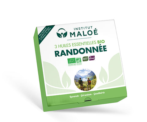 COFFRET LES ESSENTIELLES RANDONNÉE BIO - INSTITUT MALOÉ
