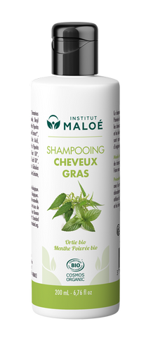 SHAMPOOING CHEVEUX GRAS BIO - INSTITUT MALOÉ