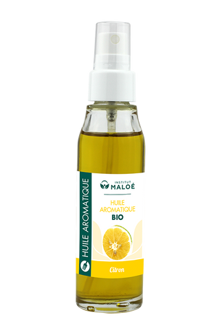 HUILE AROMATIQUE BIO SAVEUR CITRON - INSTITUT MALOÉ