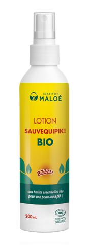 LOTION ANTI-MOUSTIQUES SAUVEQUIPIK BIO - CORPS - INSTITUT MALOÉ