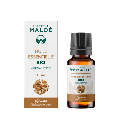 HUILE ESSENTIELLE AJOWAN BIO - INSTITUT MALOÉ