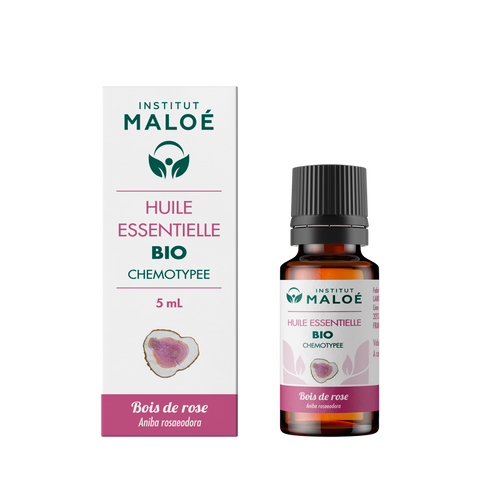 HUILE ESSENTIELLE BOIS DE ROSE BIO - INSTITUT MALOÉ