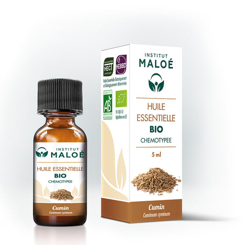 HUILE ESSENTIELLE CUMIN BIO - INSTITUT MALOÉ