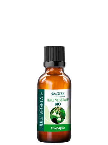 HUILE VÉGÉTALE CALOPHYLLE BIO - INSTITUT MALOÉ