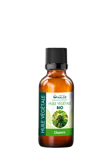 HUILE VÉGÉTALE CHANVRE BIO - INSTITUT MALOÉ
