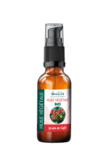 HUILE VÉGÉTALE CAFÉ BIO (GRAIN) - INSTITUT MALOÉ