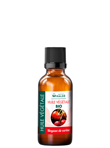 HUILE VÉGÉTALE CERISE BIO (NOYAUX) - INSTITUT MALOÉ