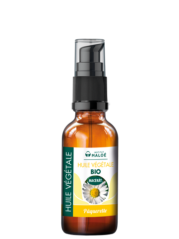 HUILE VÉGÉTALE PÂQUERETTE BIO - INSTITUT MALOÉ