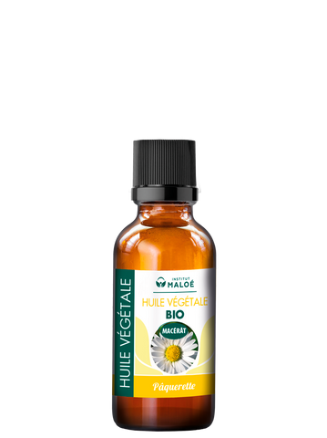 HUILE VÉGÉTALE PÂQUERETTE BIO - INSTITUT MALOÉ