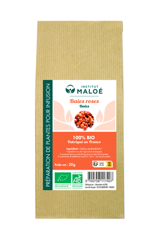 TISANE BAIES ROSES BIO - INSTITUT MALOÉ