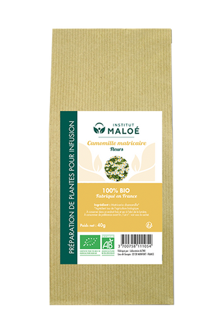 TISANE CAMOMILLE MATRICAIRE BIO - INSTITUT MALOÉ