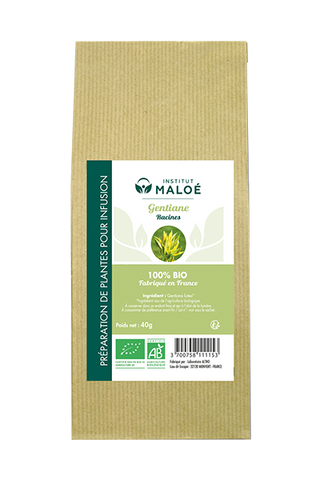 TISANE GENTIANE BIO - INSTITUT MALOÉ
