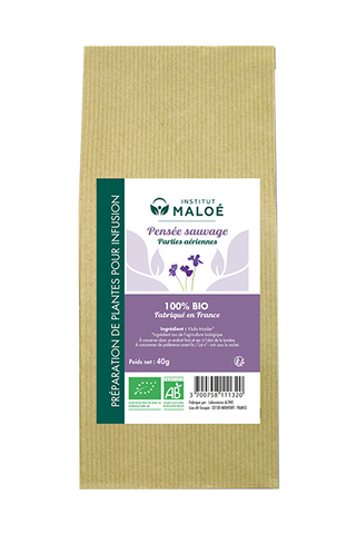 TISANE PENSÉE SAUVAGE BIO - INSTITUT MALOÉ