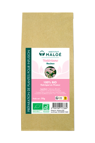 TISANE VALÉRIANE BIO - INSTITUT MALOÉ